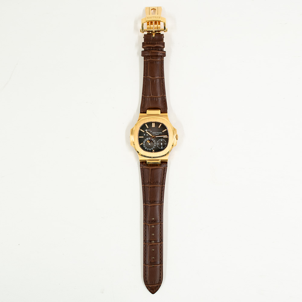 Nautilus Moonphase Rose Gold Brown Dial 40mm Product Image 1