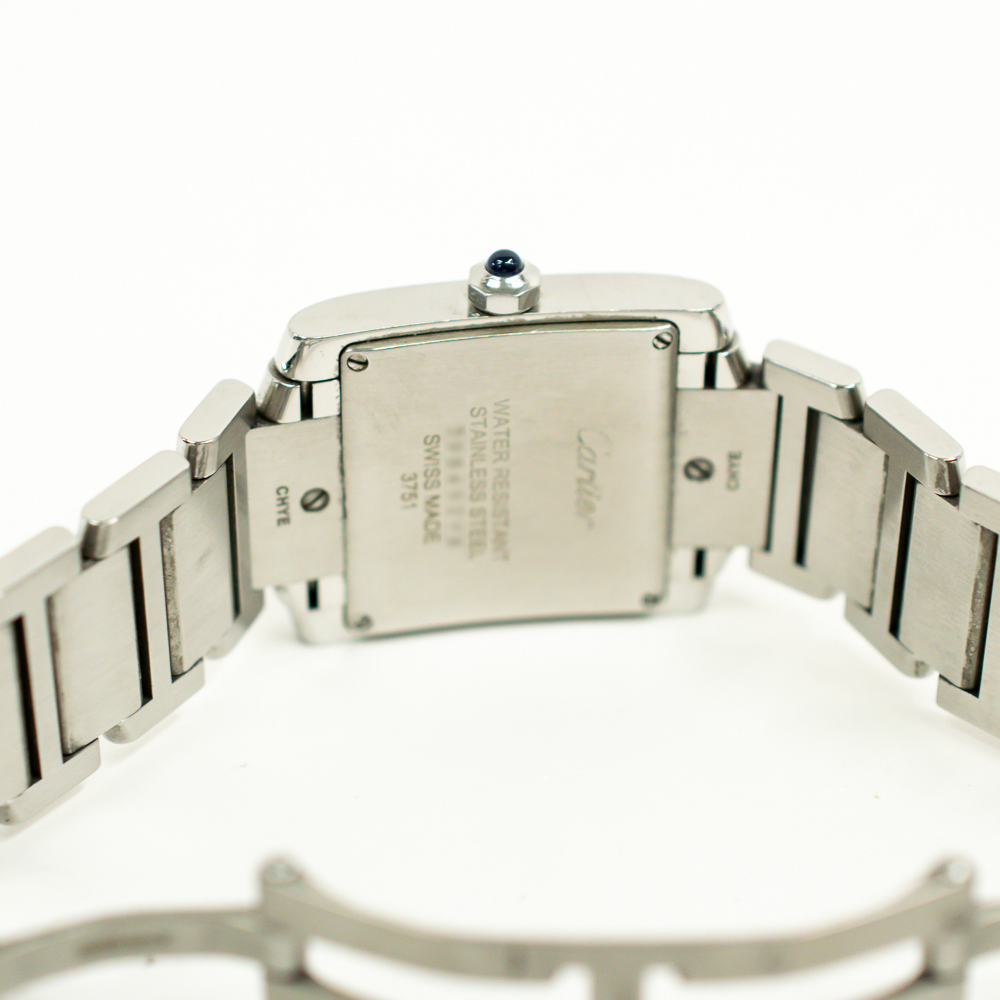 Tank Française Steel Diamond Silver Dial 25mm Product Image 7