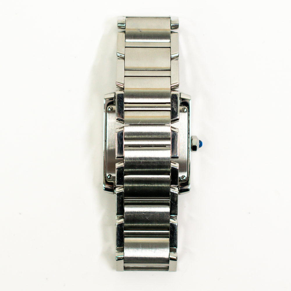 Tank Française Steel Diamond Silver Dial 25mm Product Image 3