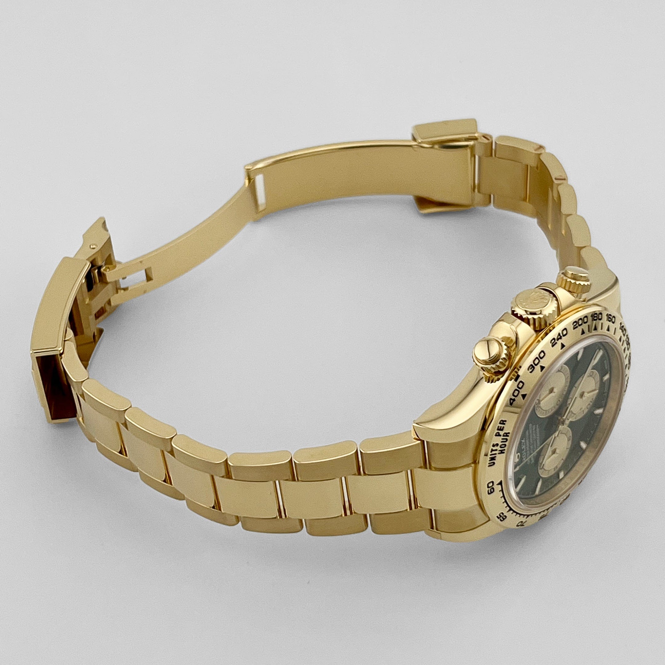 Daytona Yellow Gold Green Dial 40mm Product Image 6