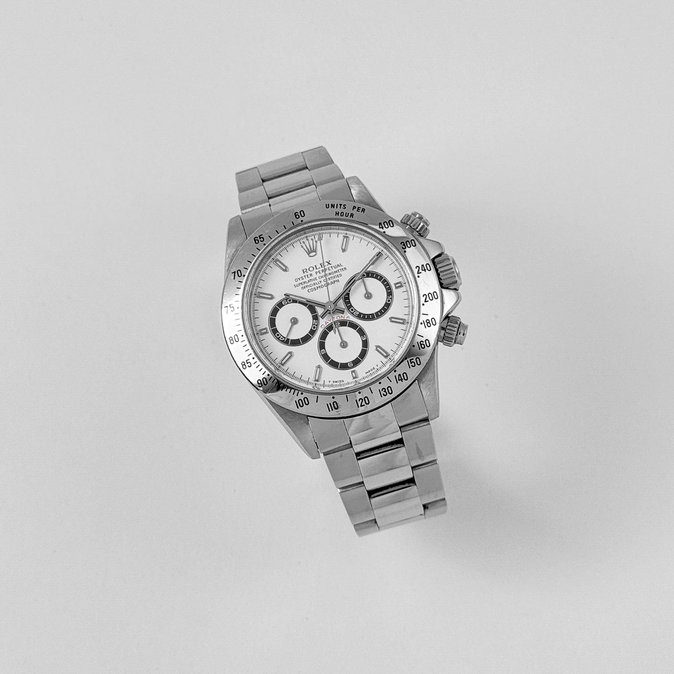 Daytona Steel White Dial "Zenith" 40mm Product Image 1
