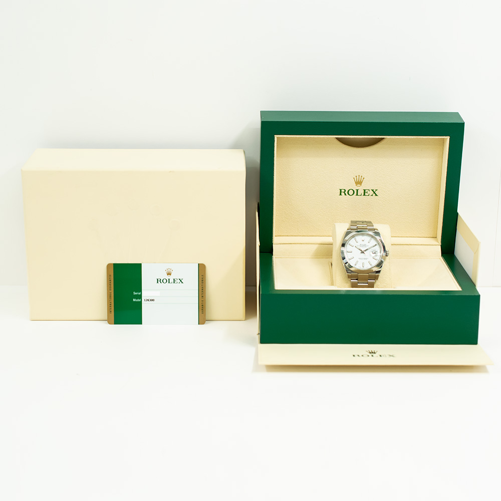 Datejust Steel White Dial 41mm Product Image 9