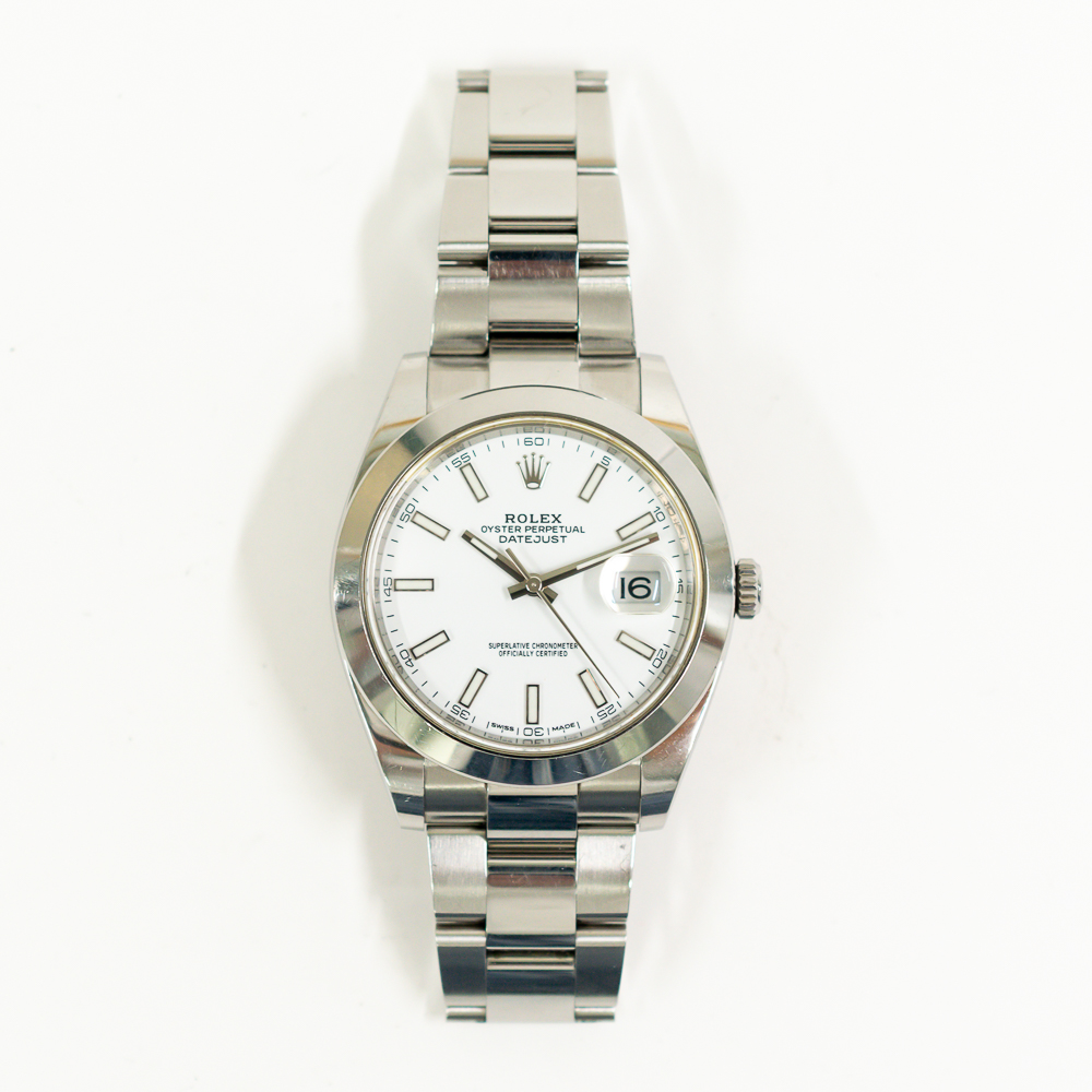 Datejust Steel White Dial 41mm Product Image 1