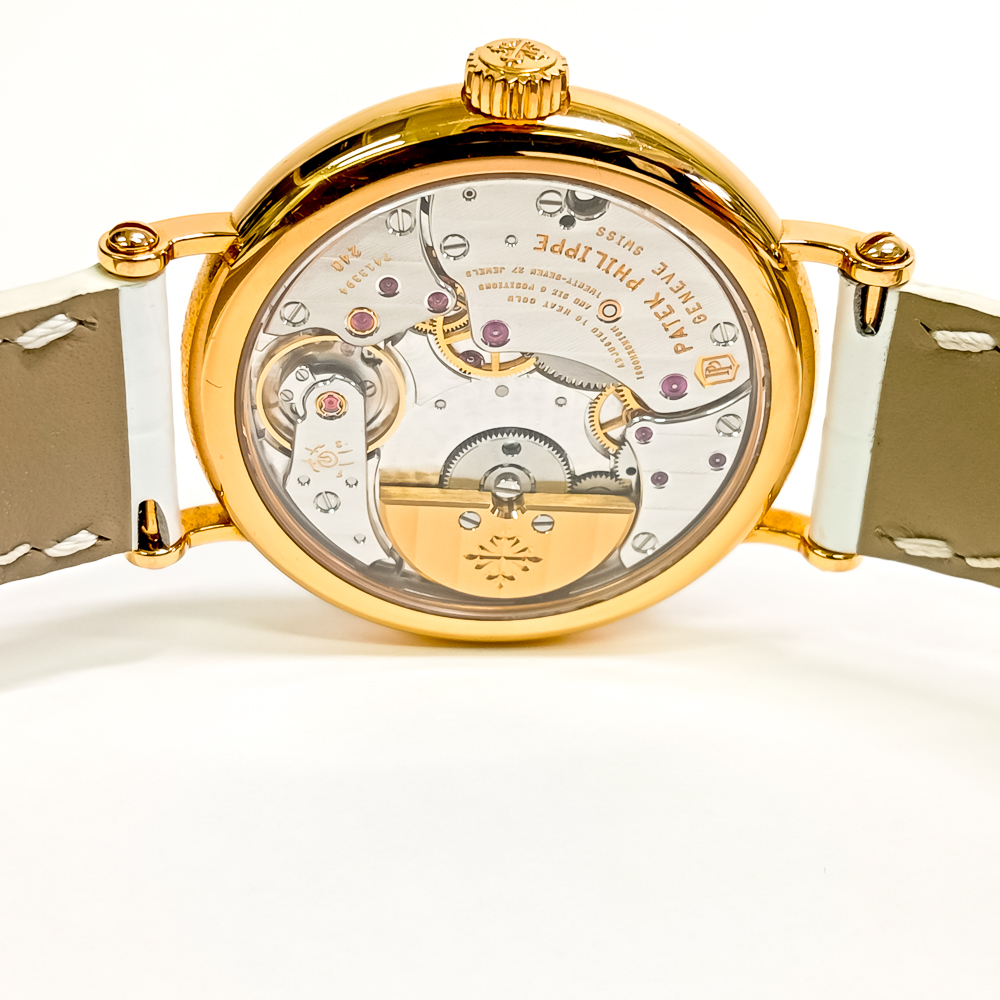 Calatrava Rose Gold Diamond Silver Dial 34mm Product Image 5