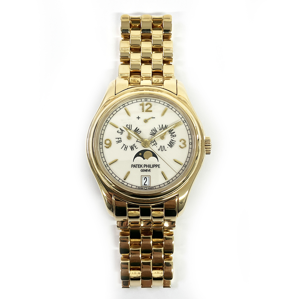 Annual Calendar Yellow Gold Cream Dial 39mm Product Image 1