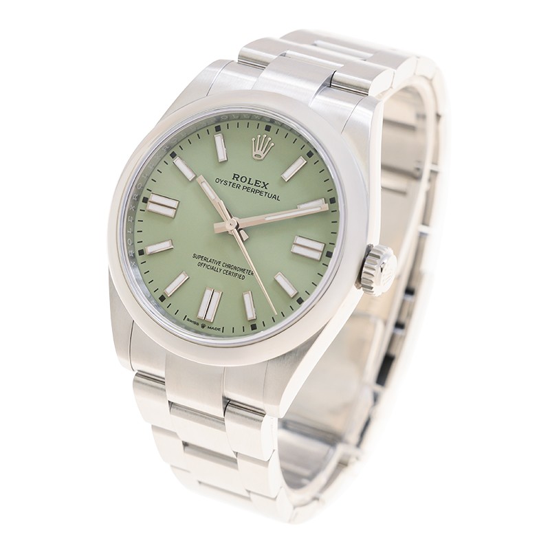 Oyster Perpetual Steel Pistachio Dial 41mm Product Image 2