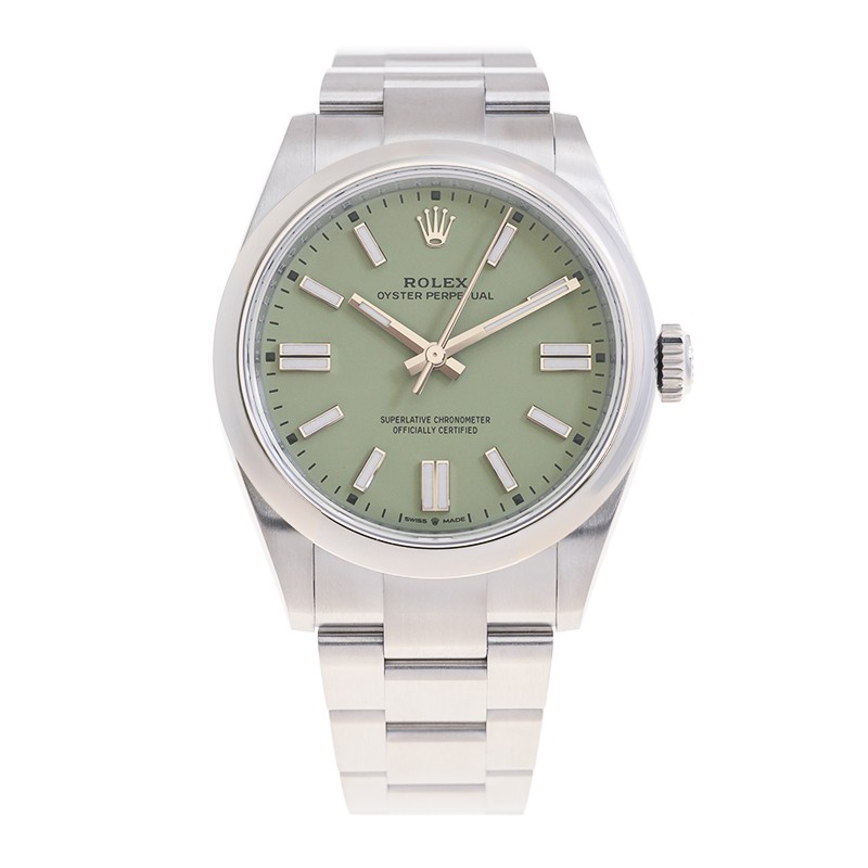 Oyster Perpetual Steel Pistachio Dial 41mm Product Image 1