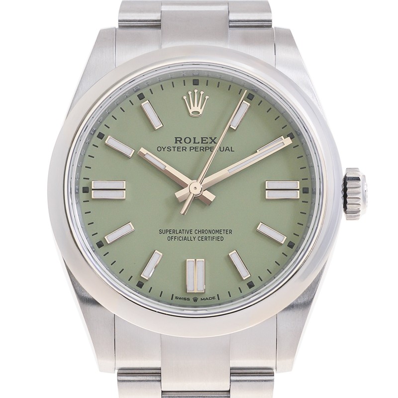Oyster Perpetual Steel Pistachio Dial 41mm Product Image 3