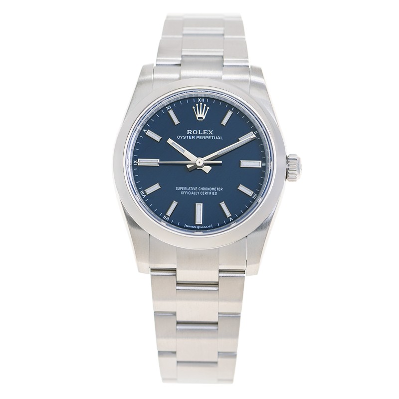 Oyster Perpetual Steel Blue Dial 34mm Product Image 1