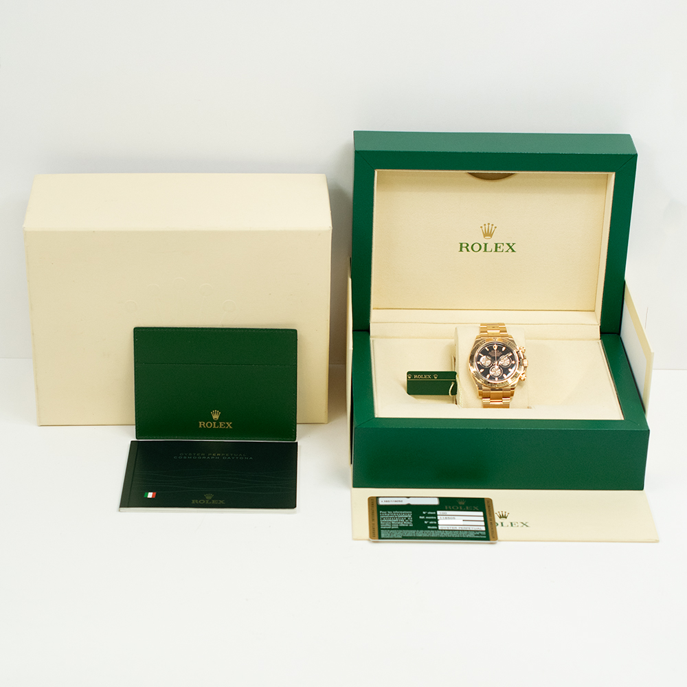 Daytona Rose Gold Black Dial 40mm Product Image 9