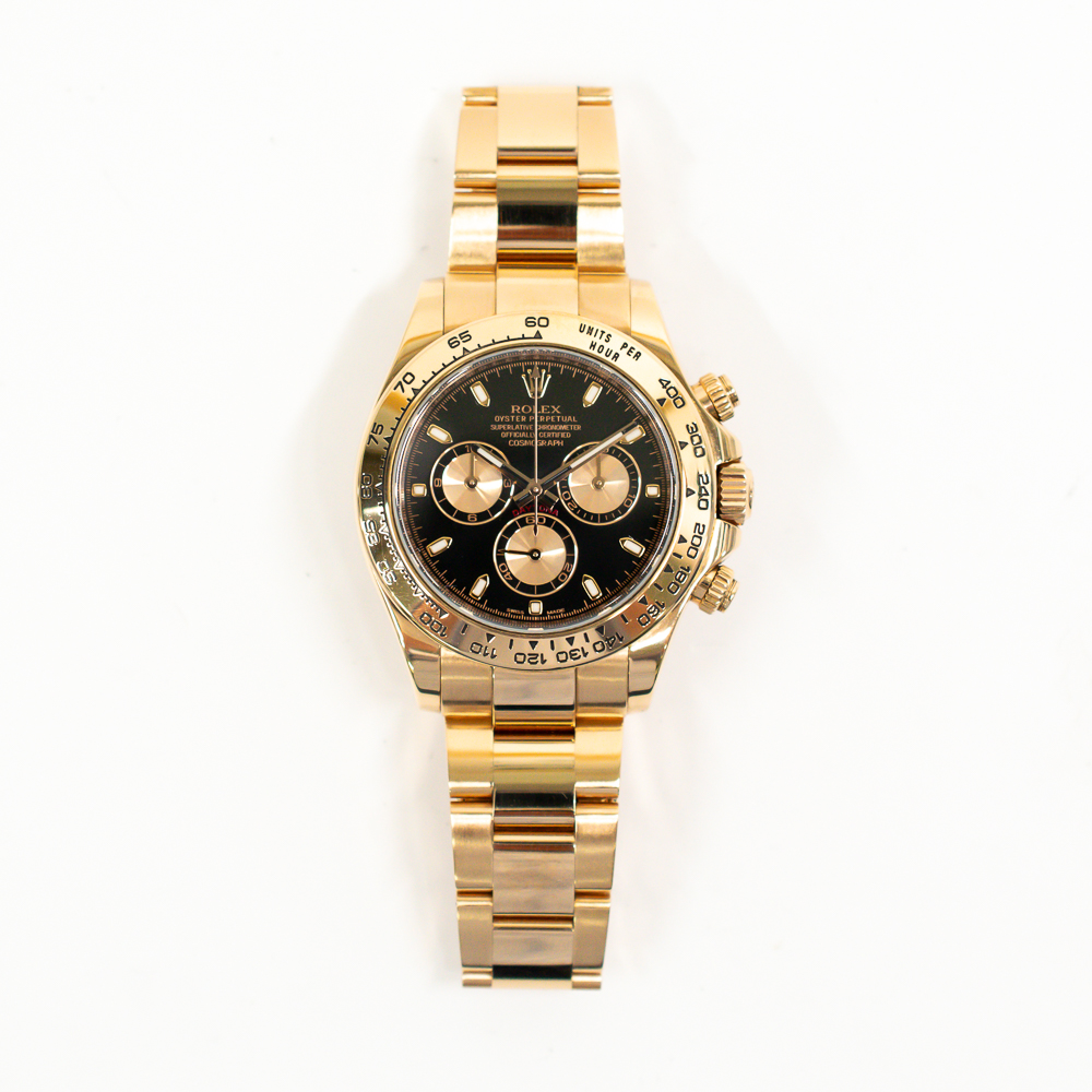 Daytona Rose Gold Black Dial 40mm Product Image 1