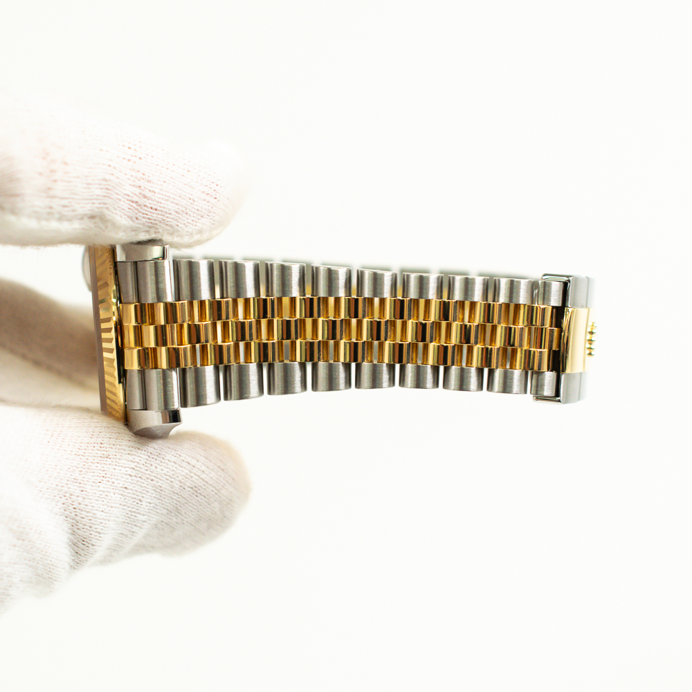 Datejust Yellow Gold & Steel Jubilee Champagne Dial 36mm Product Image 8