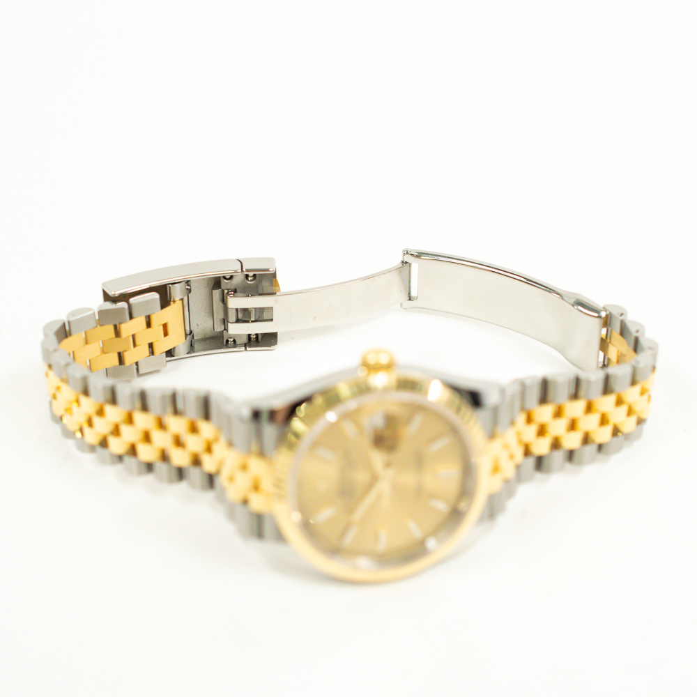 Datejust Yellow Gold & Steel Jubilee Champagne Dial 36mm Product Image 6