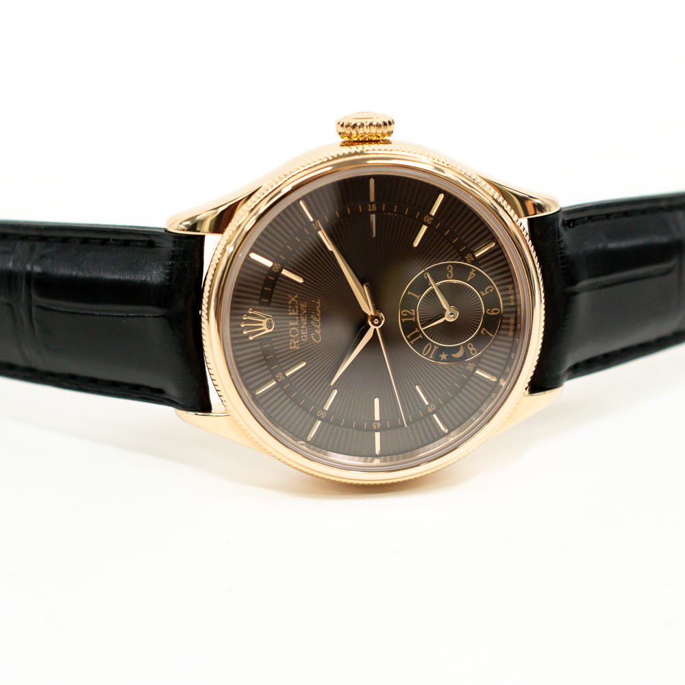 Cellini Dual Time Rose Gold Brown Dial 39mm Product Image 2