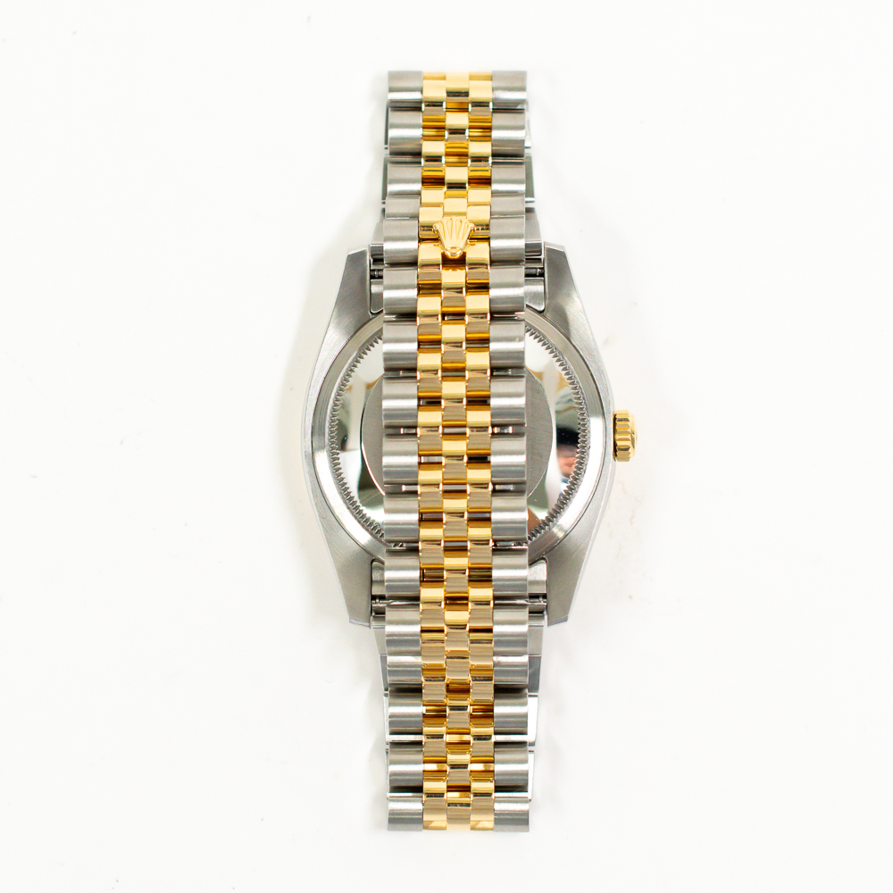 Datejust Yellow Gold & Steel Champagne Dial 36mm Product Image 3