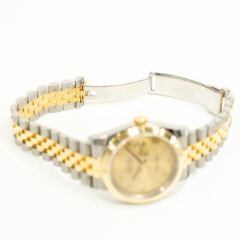 Datejust Yellow Gold & Steel Champagne Dial 36mm Product Image 6
