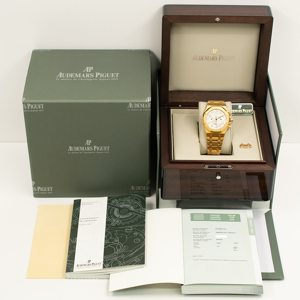 Royal Oak Chronograph Rose Gold White Dial 39mm Product Image 9