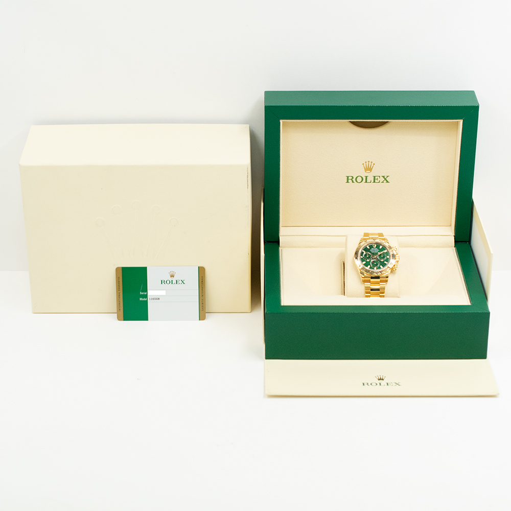 Daytona Yellow Gold Green Dial "John Mayer" 40mm Product Image 9