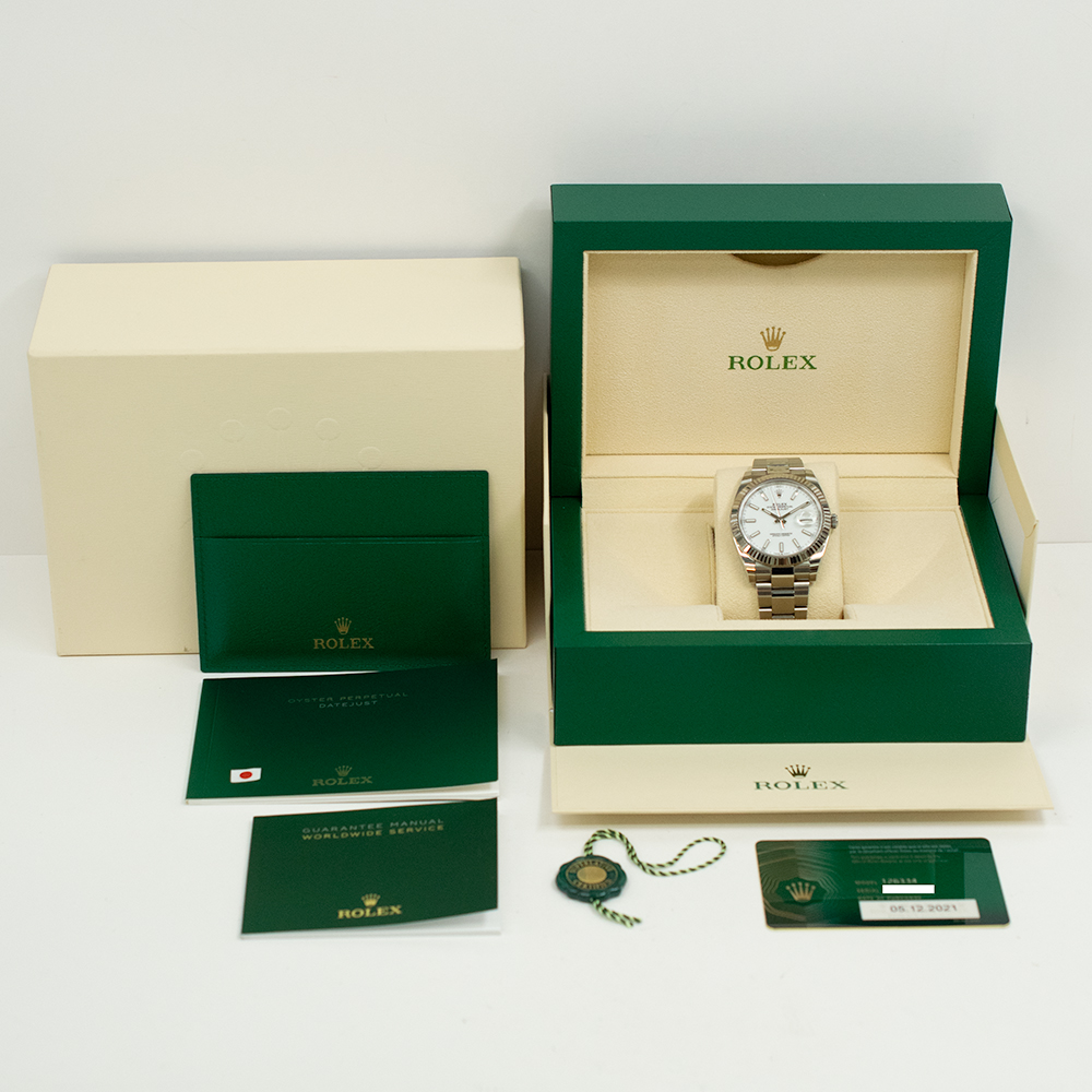 Datejust Steel White Dial 41mm Product Image 9