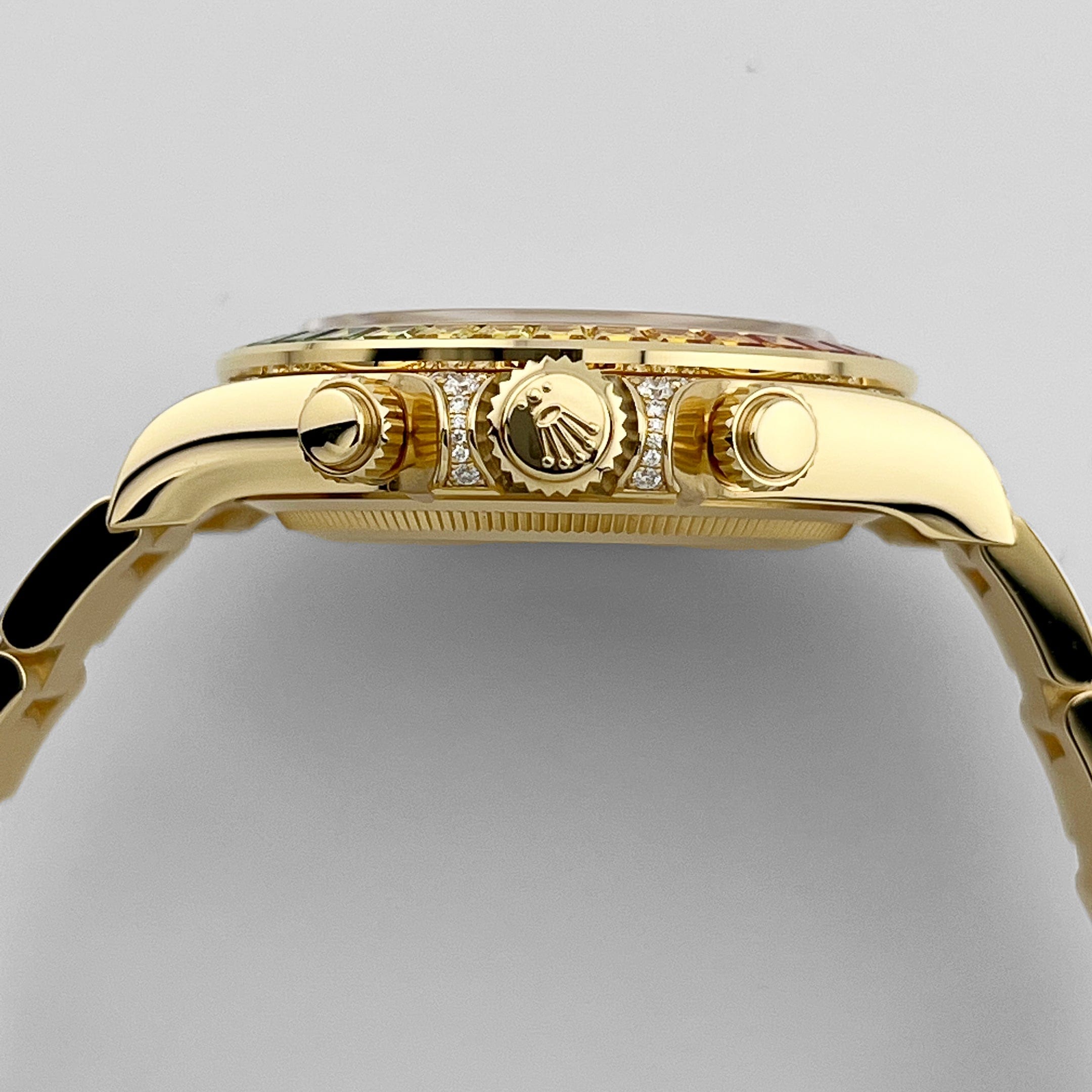Daytona Yellow Gold Rainbow Black Dial 40mm Product Image 4