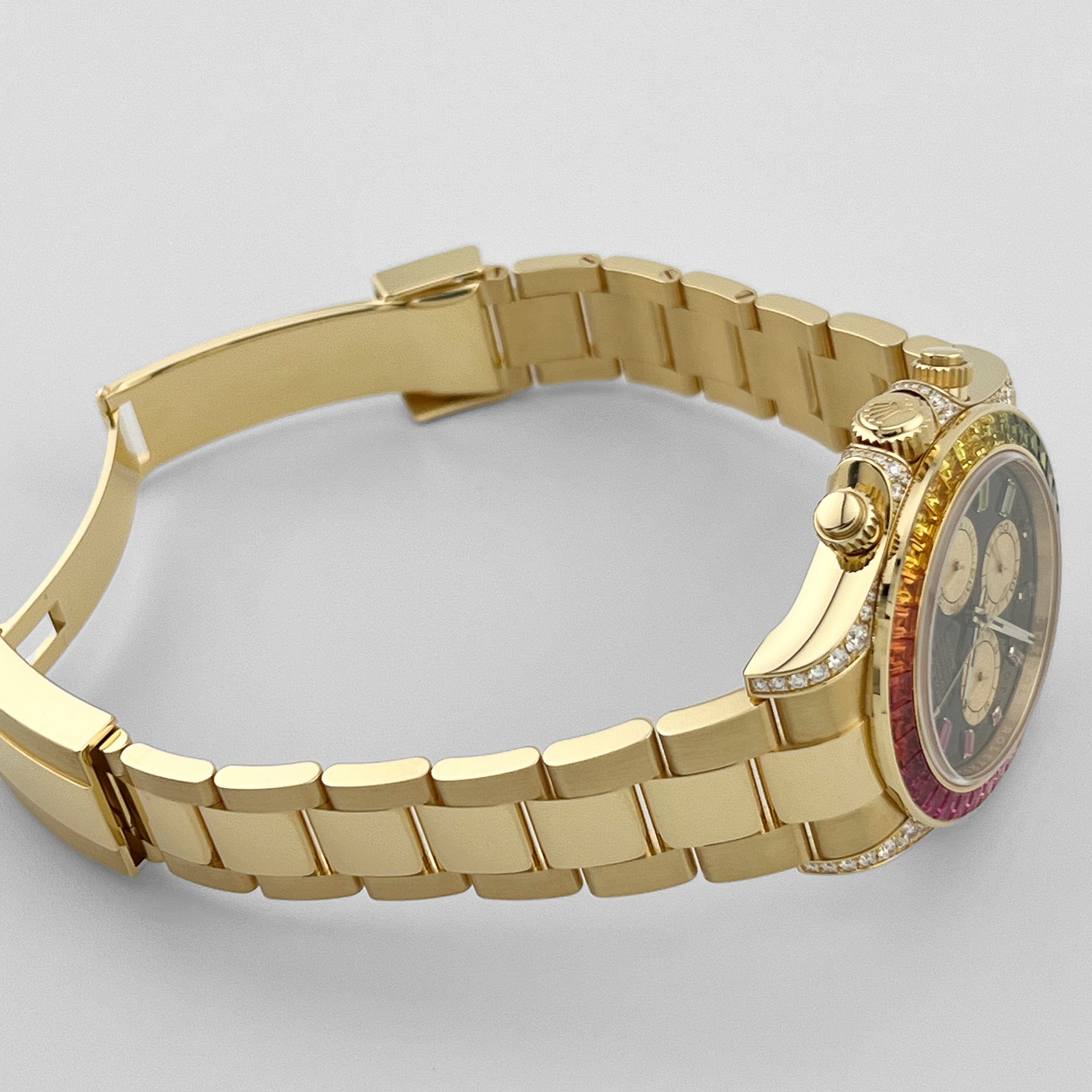 Daytona Yellow Gold Rainbow Black Dial 40mm Product Image 5