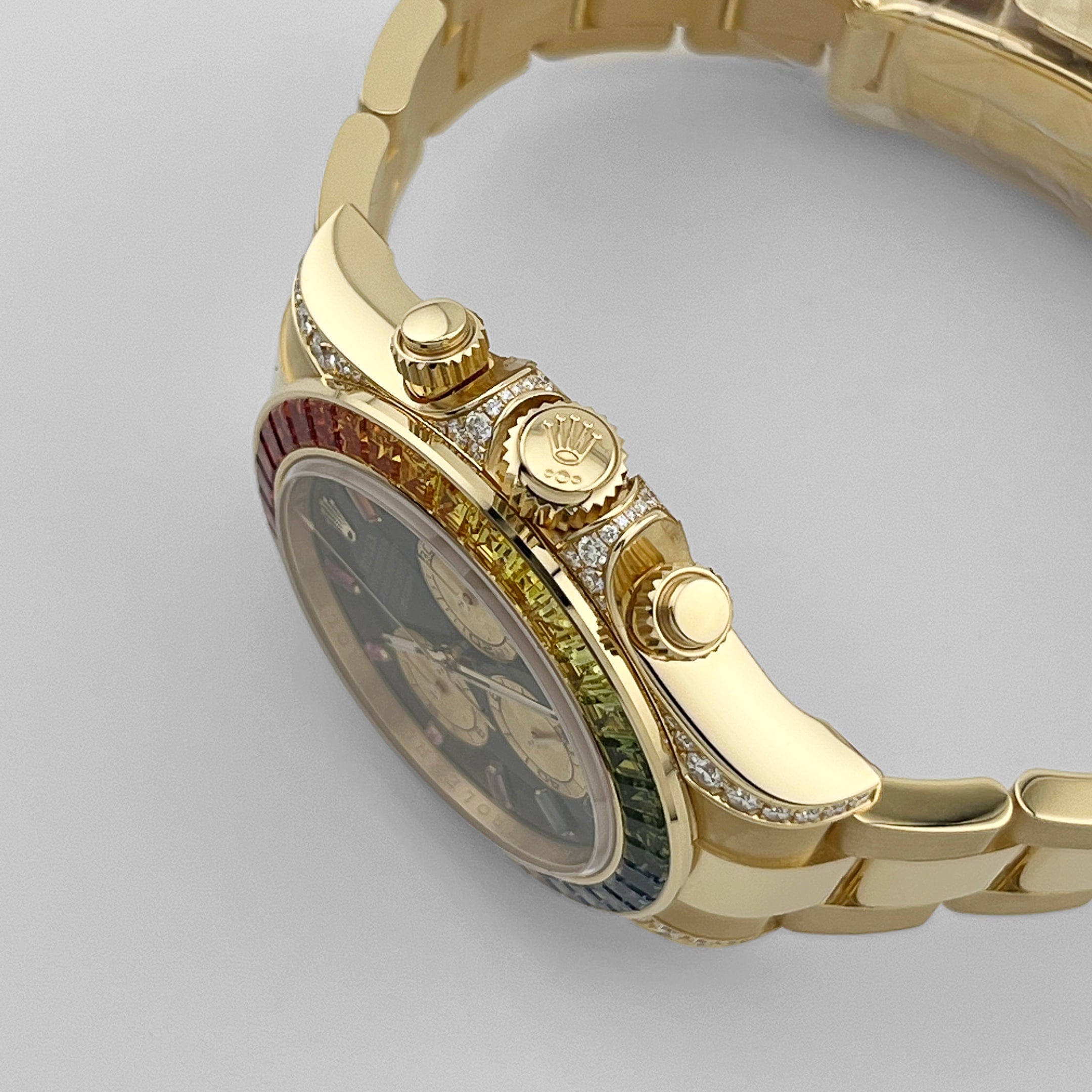 Daytona Yellow Gold Rainbow Black Dial 40mm Product Image 2