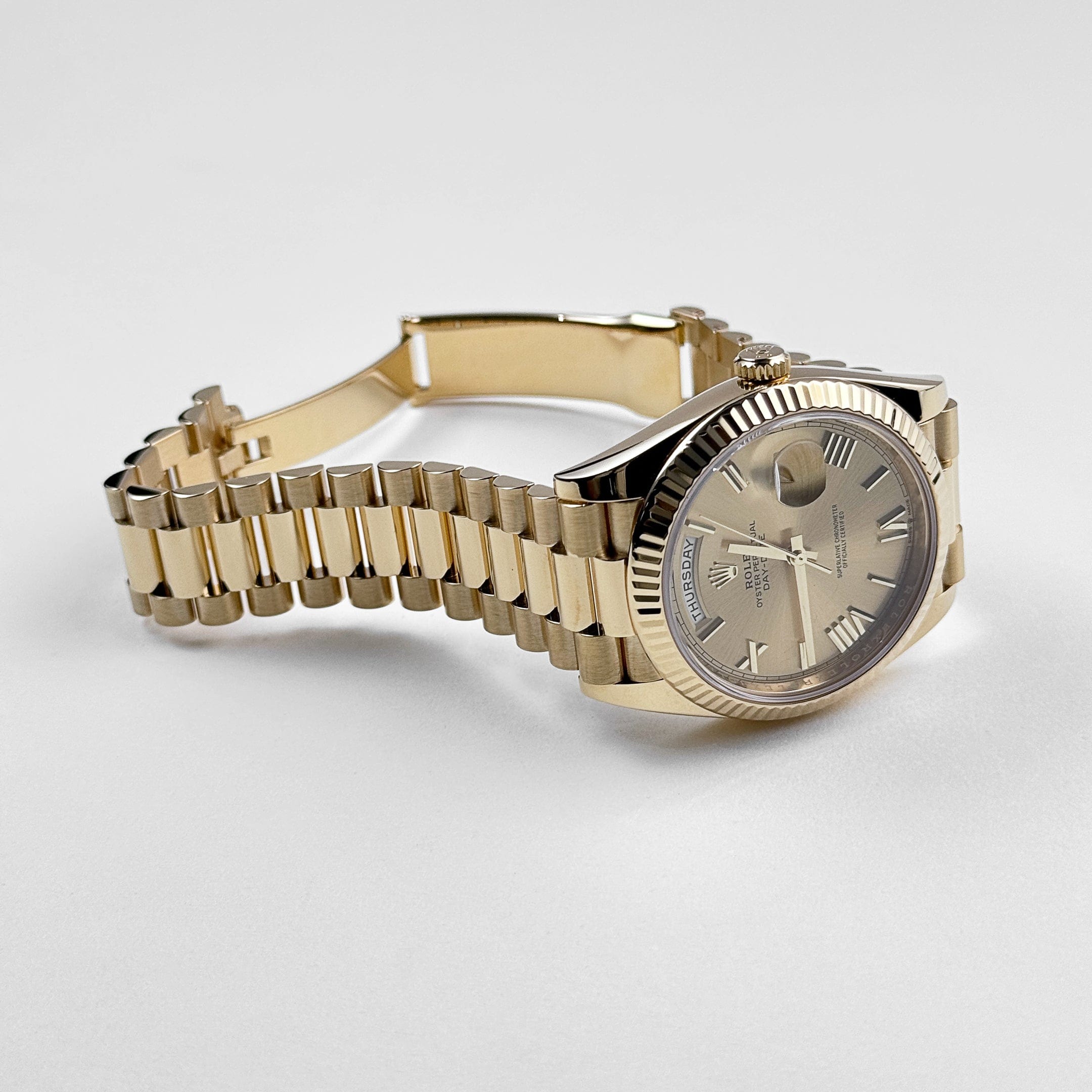 Day-Date Yellow Gold Champagne Dial 40mm Product Image 3