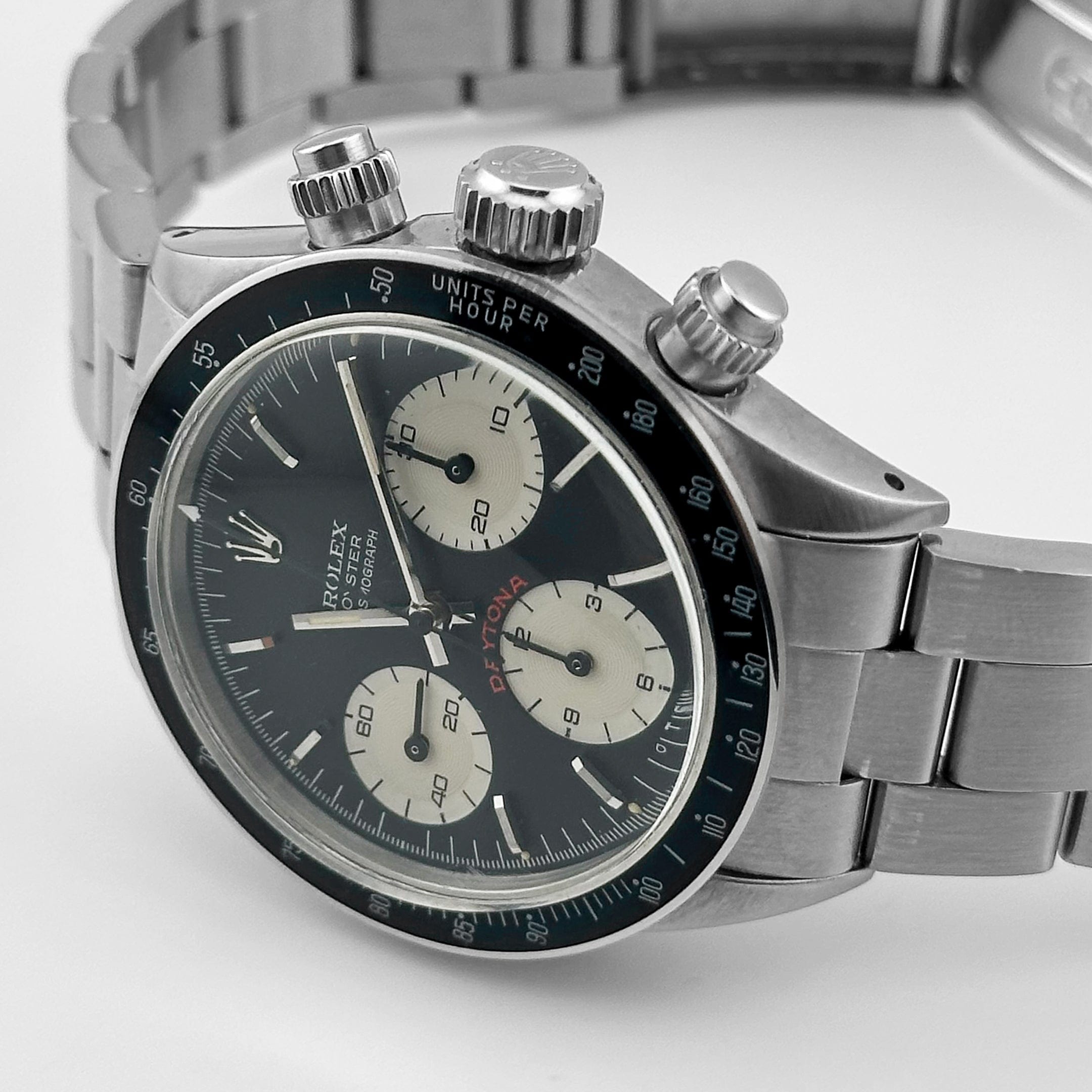 Vintage Daytona "Big Red" Steel Black Dial 37mm Product Image 2