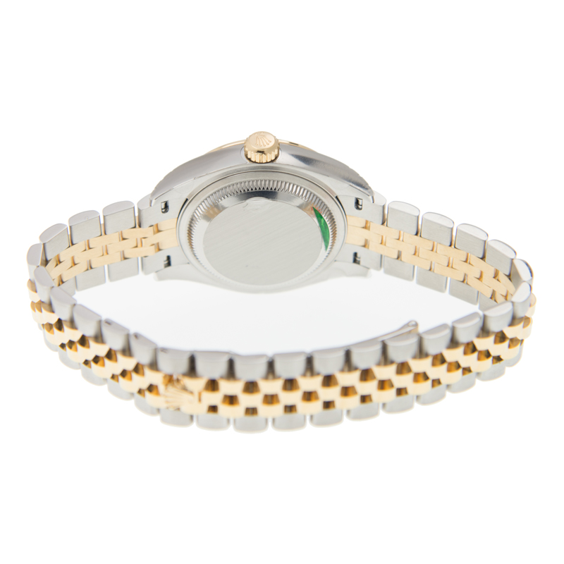 Lady-Datejust Yellow Gold & Steel Jubilee Mother of Pearl Dial 28mm Product Image 4