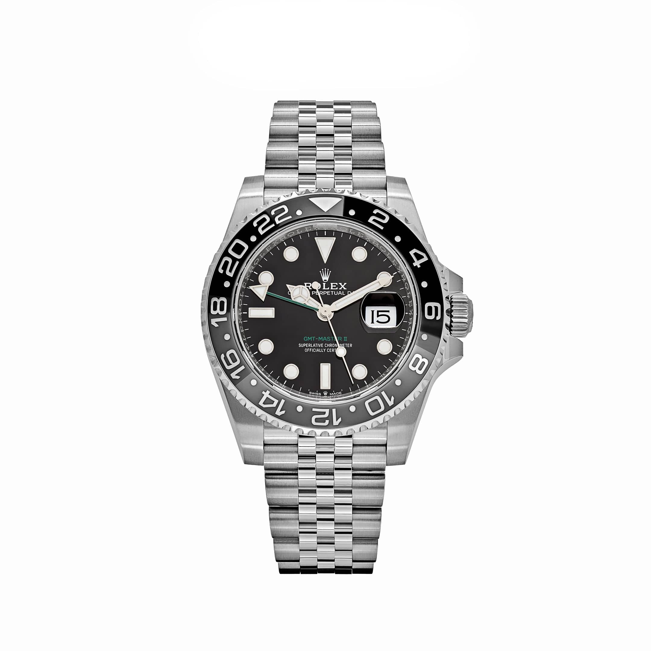 GMT-Master II "Bruce Wayne" Steel Jubilee Black Dial 40mm Product Image 1