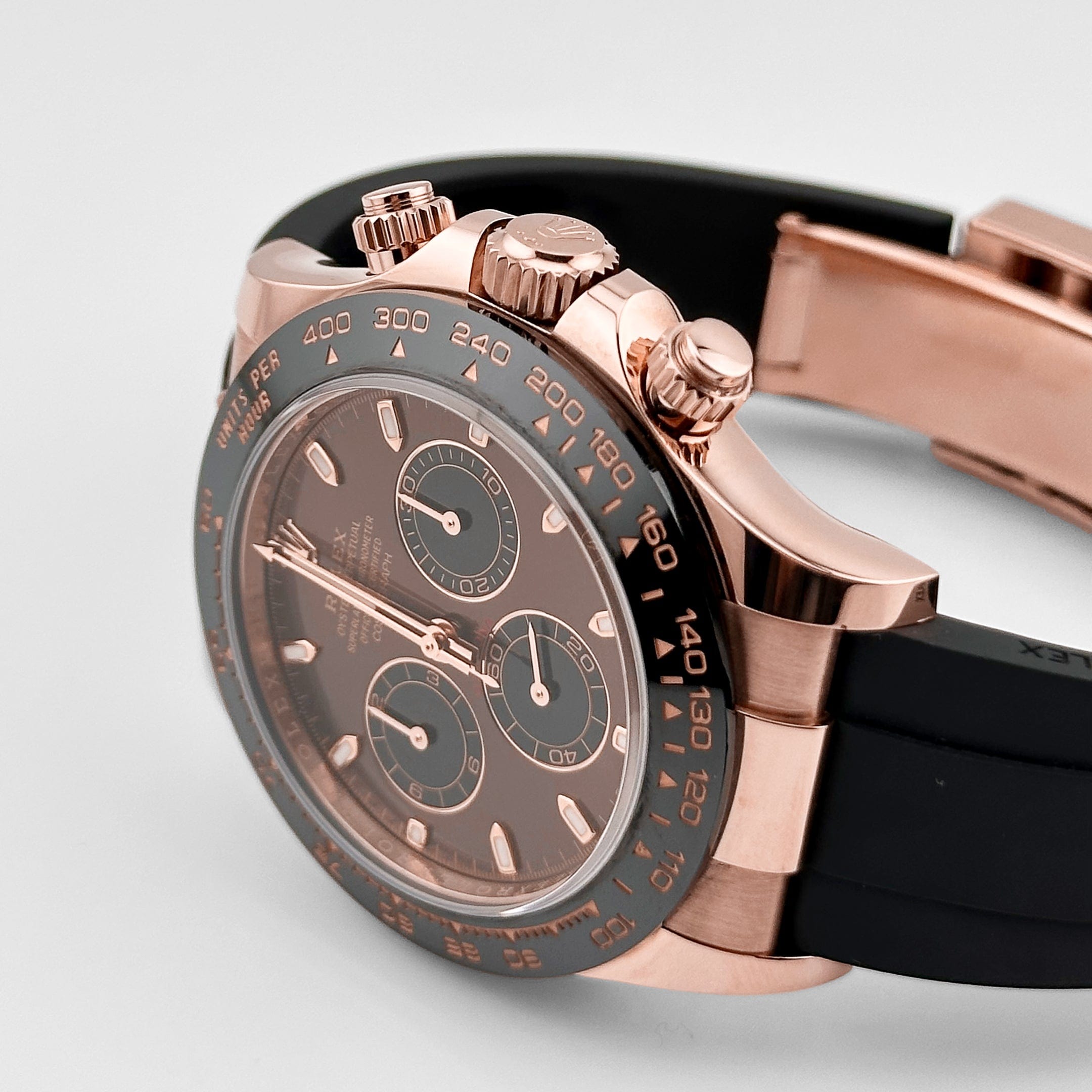 Daytona Rose Gold Oysterflex Brown Dial 40mm Product Image 2