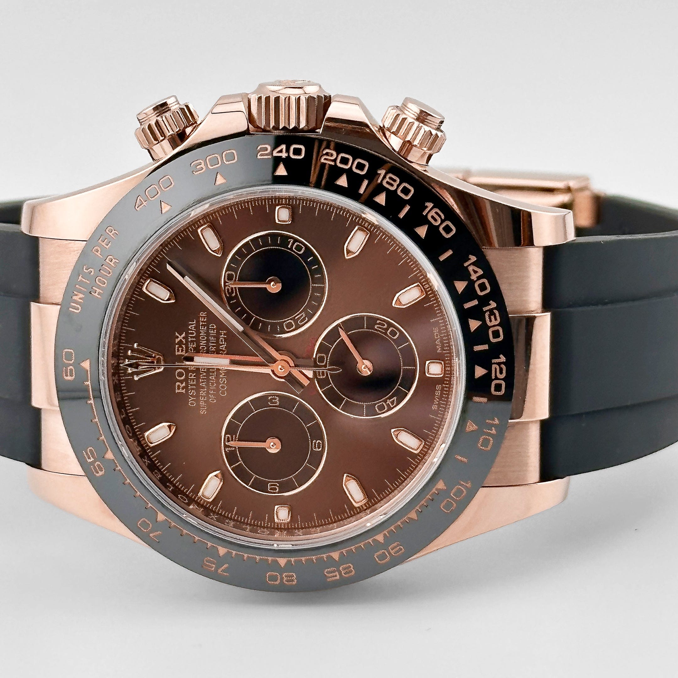 Daytona Rose Gold Oysterflex Brown Dial 40mm Product Image 6