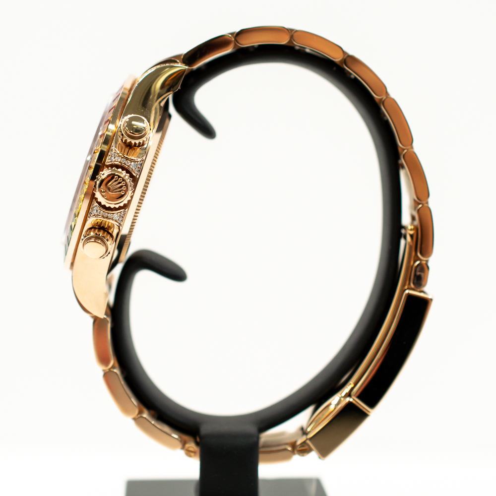 Daytona Rose Gold Rainbow Black Dial 40mm Product Image 9
