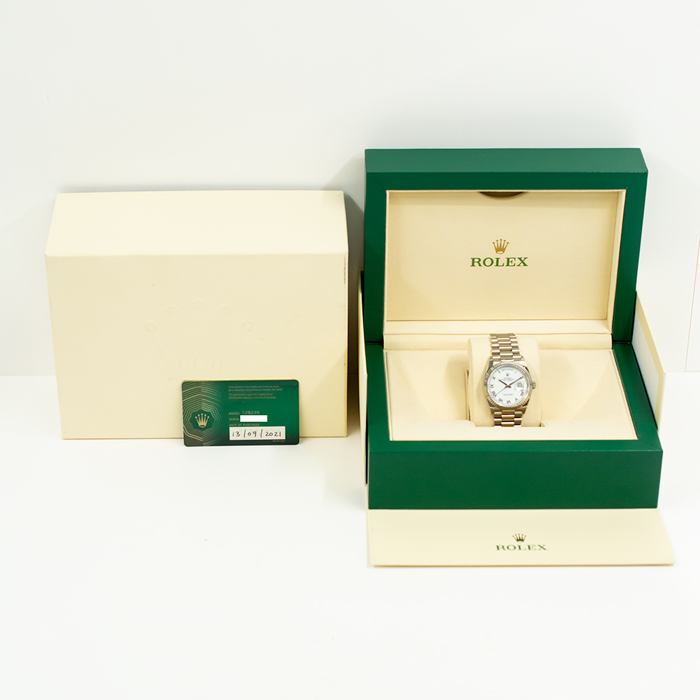 Day-Date White Gold White Dial 36mm Product Image 9