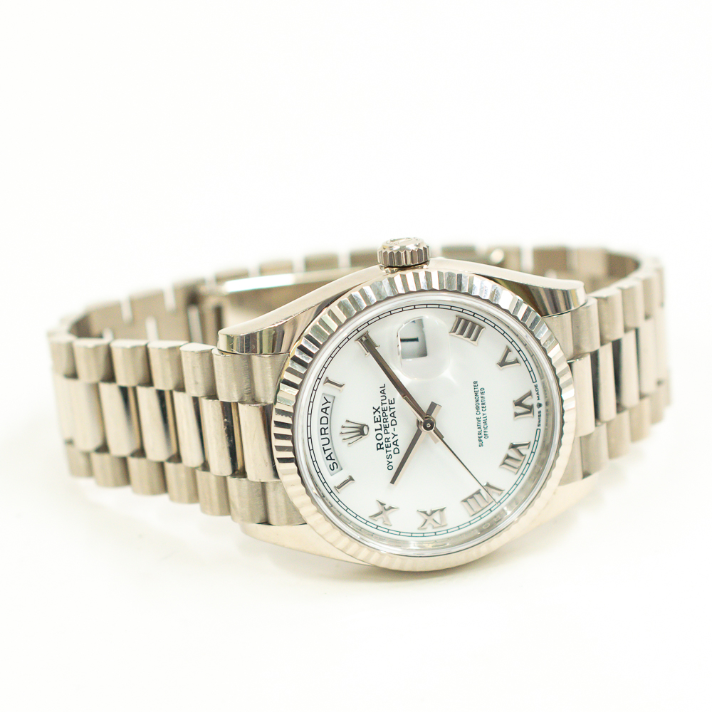 Day-Date White Gold White Dial 36mm Product Image 2