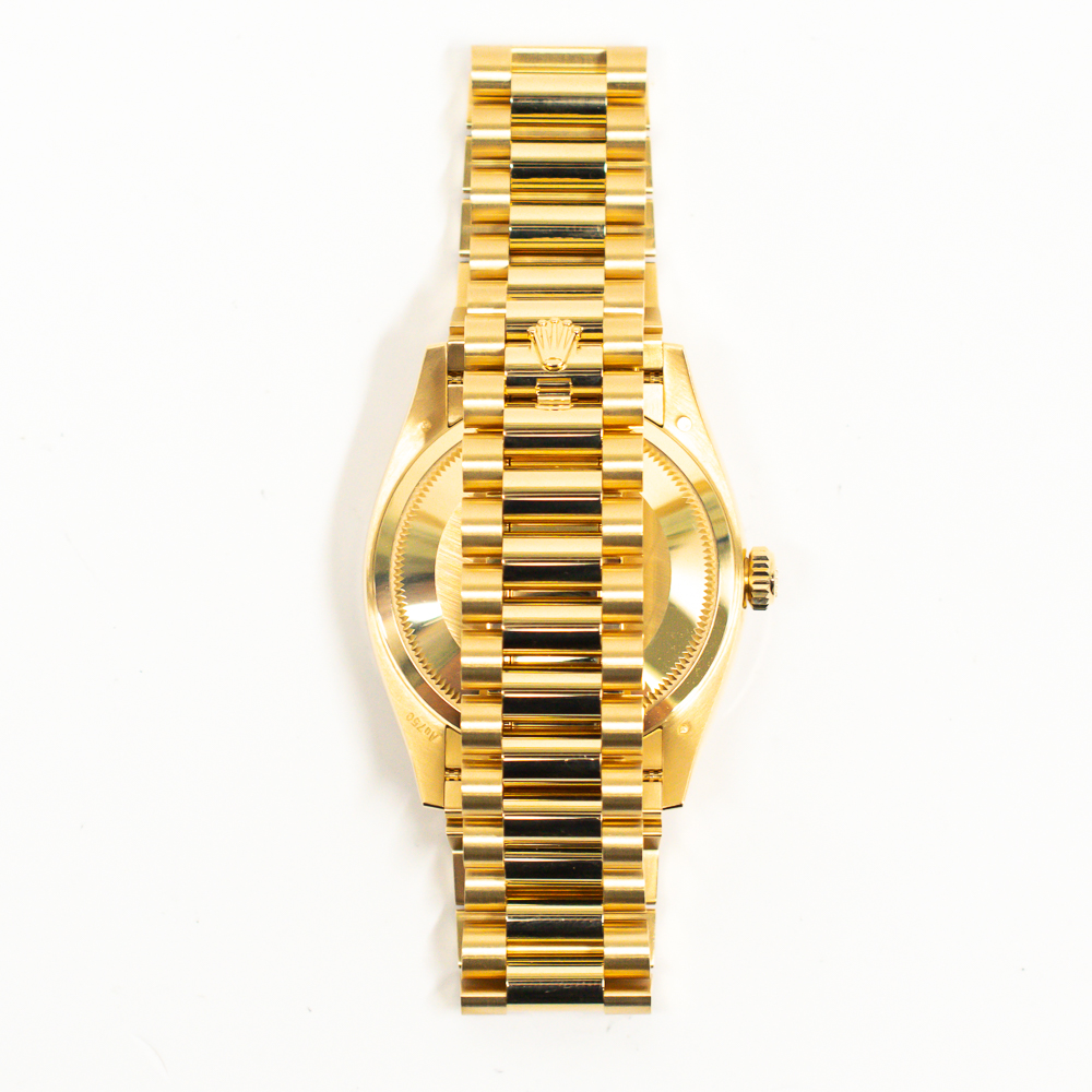 Day-Date Yellow Gold Diamond Green Dial 36mm Product Image 4