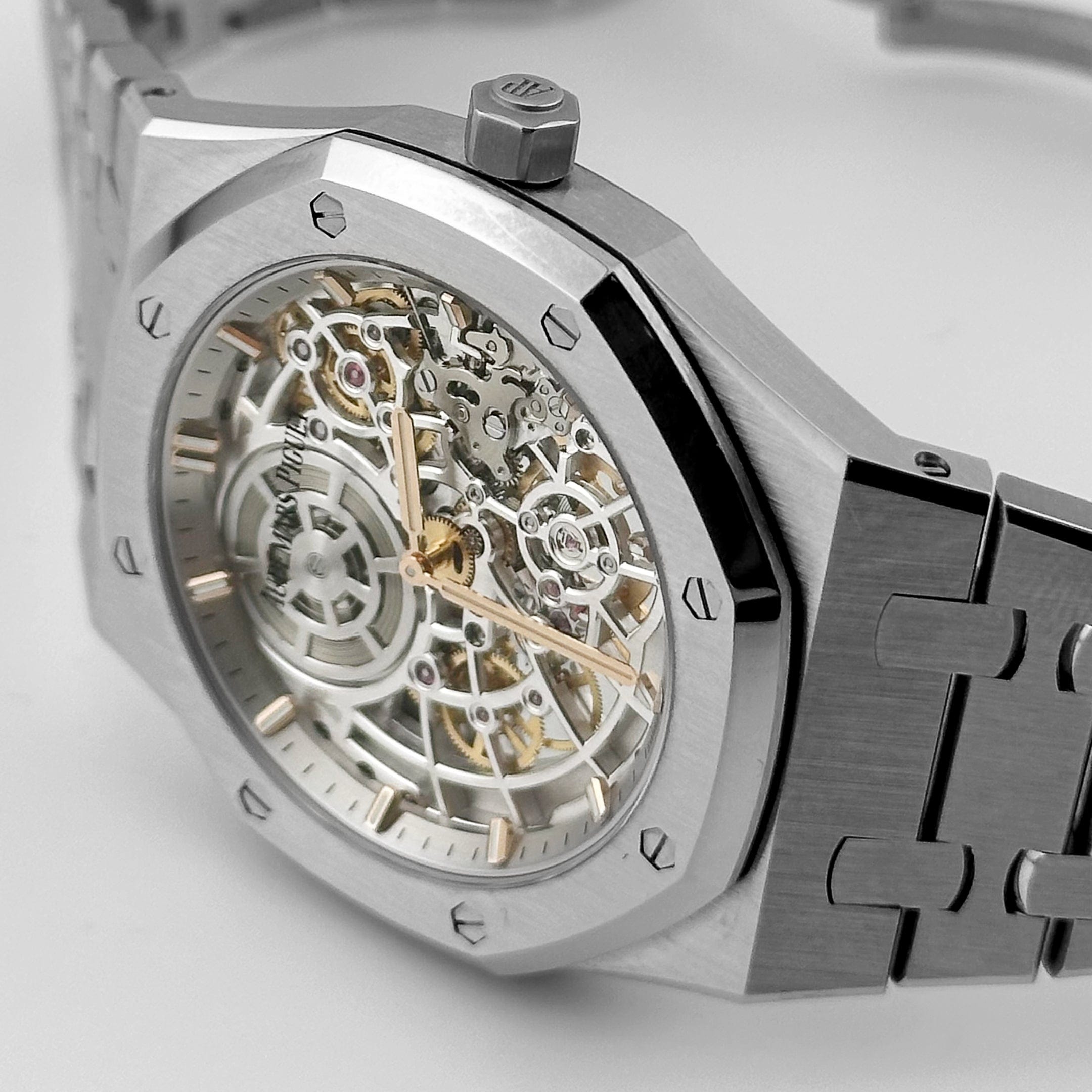 Royal Oak "Jumbo" Extra-Thin "50th Anniversary" Openworked Steel 39mm Product Image 3