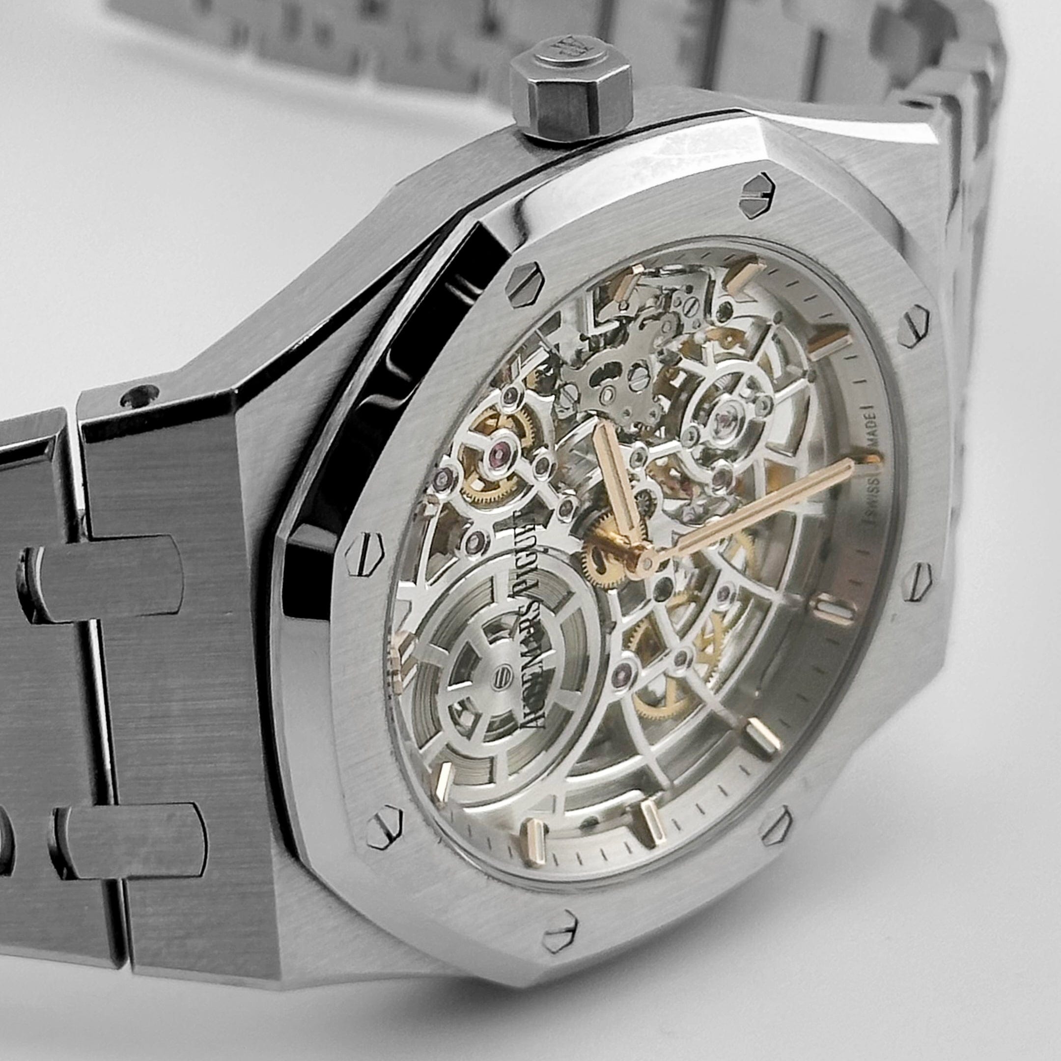 Royal Oak "Jumbo" Extra-Thin "50th Anniversary" Openworked Steel 39mm Product Image 2