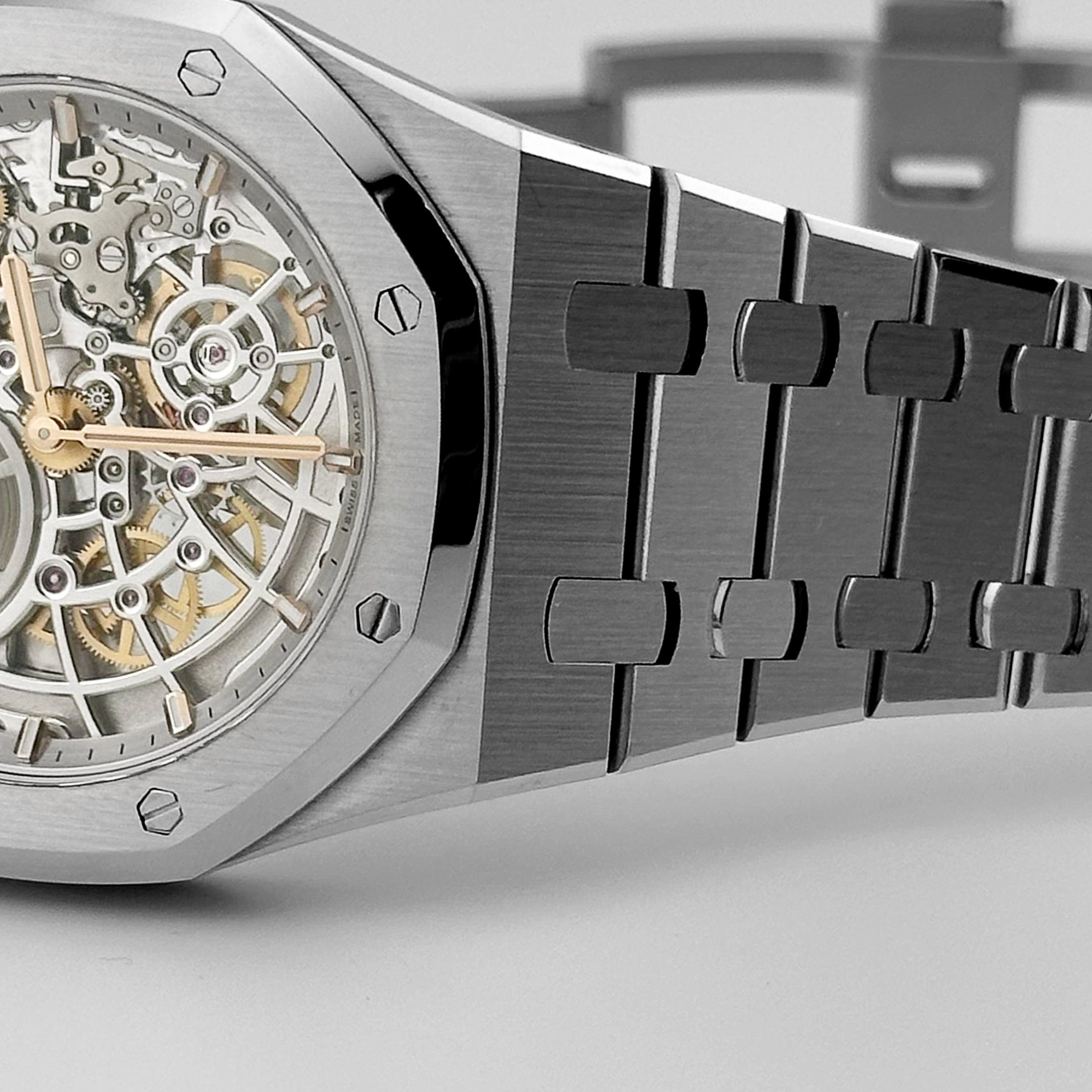 Royal Oak "Jumbo" Extra-Thin "50th Anniversary" Openworked Steel 39mm Product Image 6