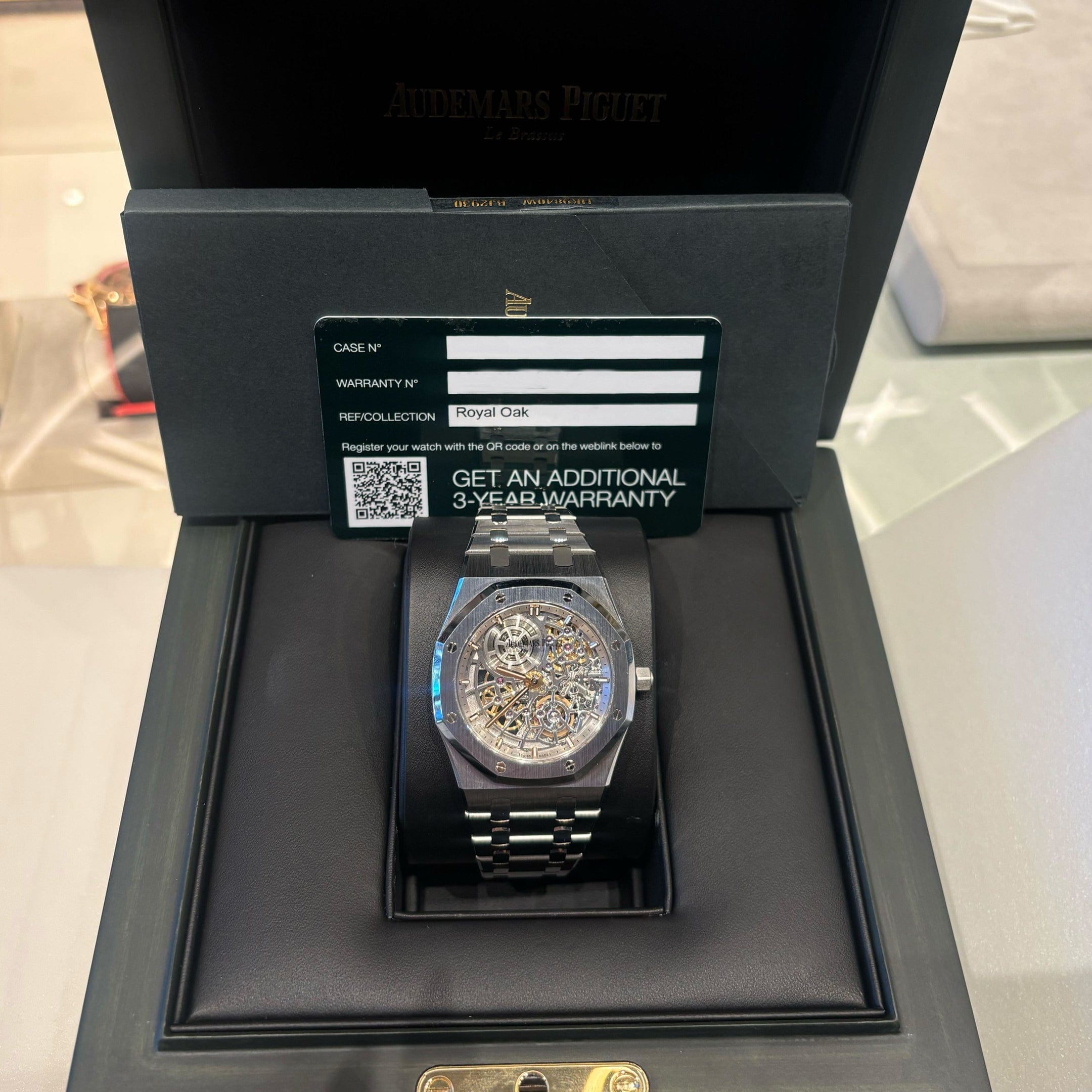 Royal Oak "Jumbo" Extra-Thin "50th Anniversary" Openworked Steel 39mm Product Image 10