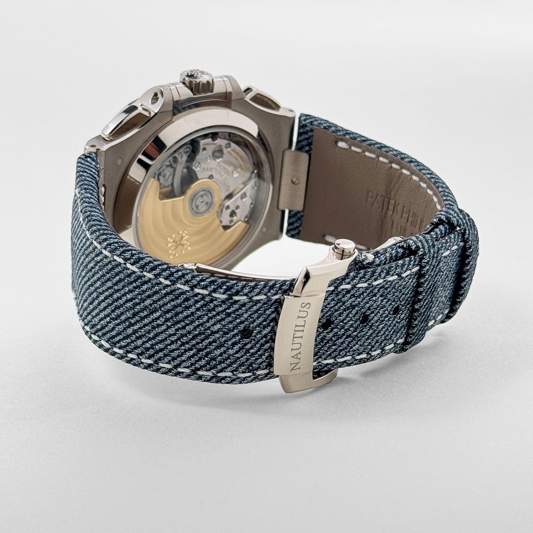 Nautilus Chronograph White Gold Blue Dial 40mm Product Image 7