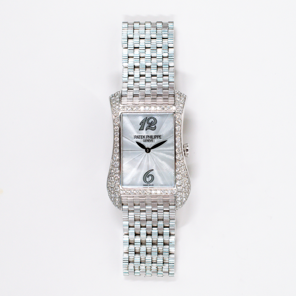 Gondolo Serata White Gold Diamond Mother of Pearl Dial 27mm Product Image 1