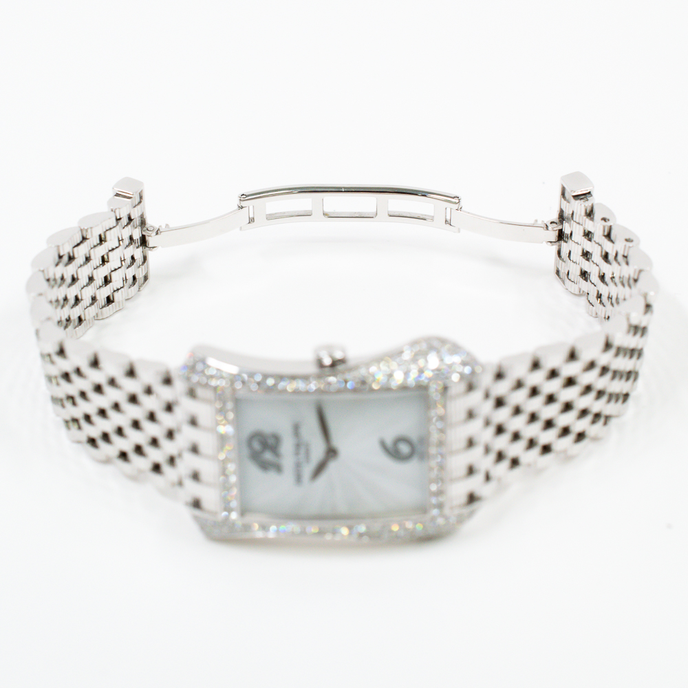 Gondolo Serata White Gold Diamond Mother of Pearl Dial 27mm Product Image 6