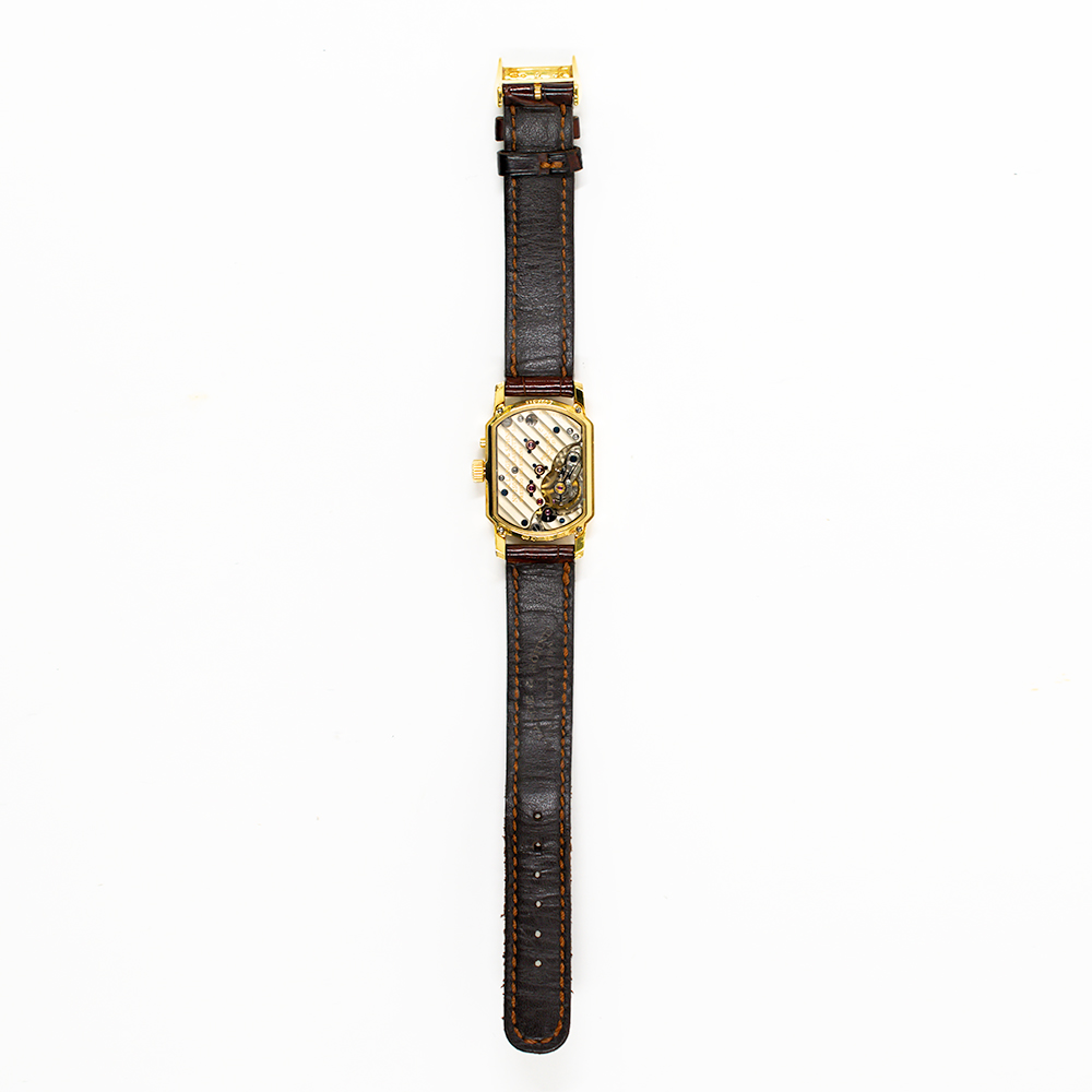 Arkade Yellow Gold Ivory Argenté Dial 22mm Product Image 4