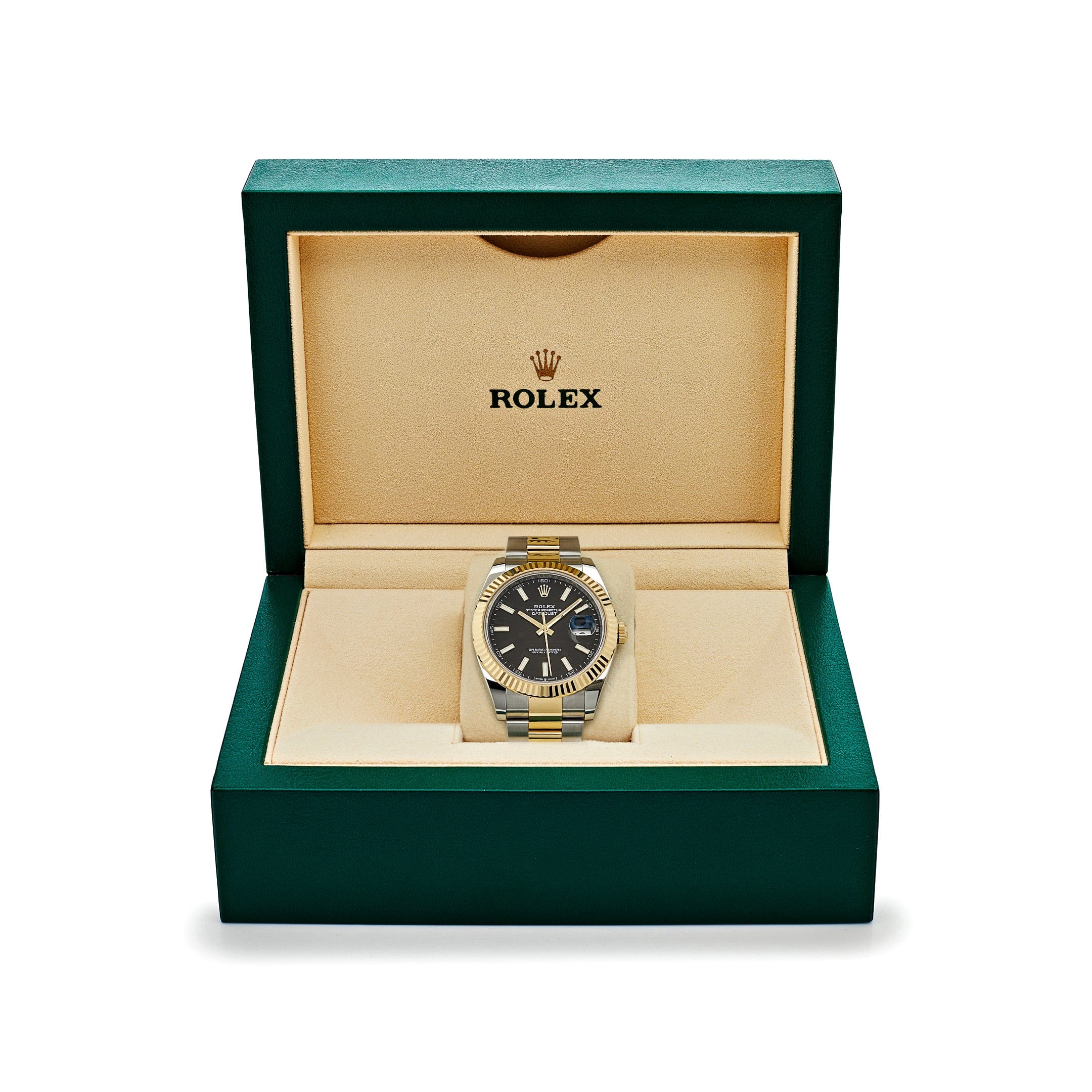 Datejust Yellow Gold & Steel Black Dial 41mm Product Image 5
