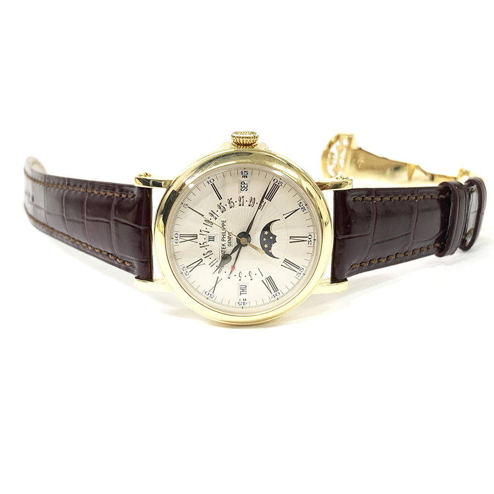 Perpetual Calendar Retrograde Date Yellow Gold White Dial 38mm Product Image 3