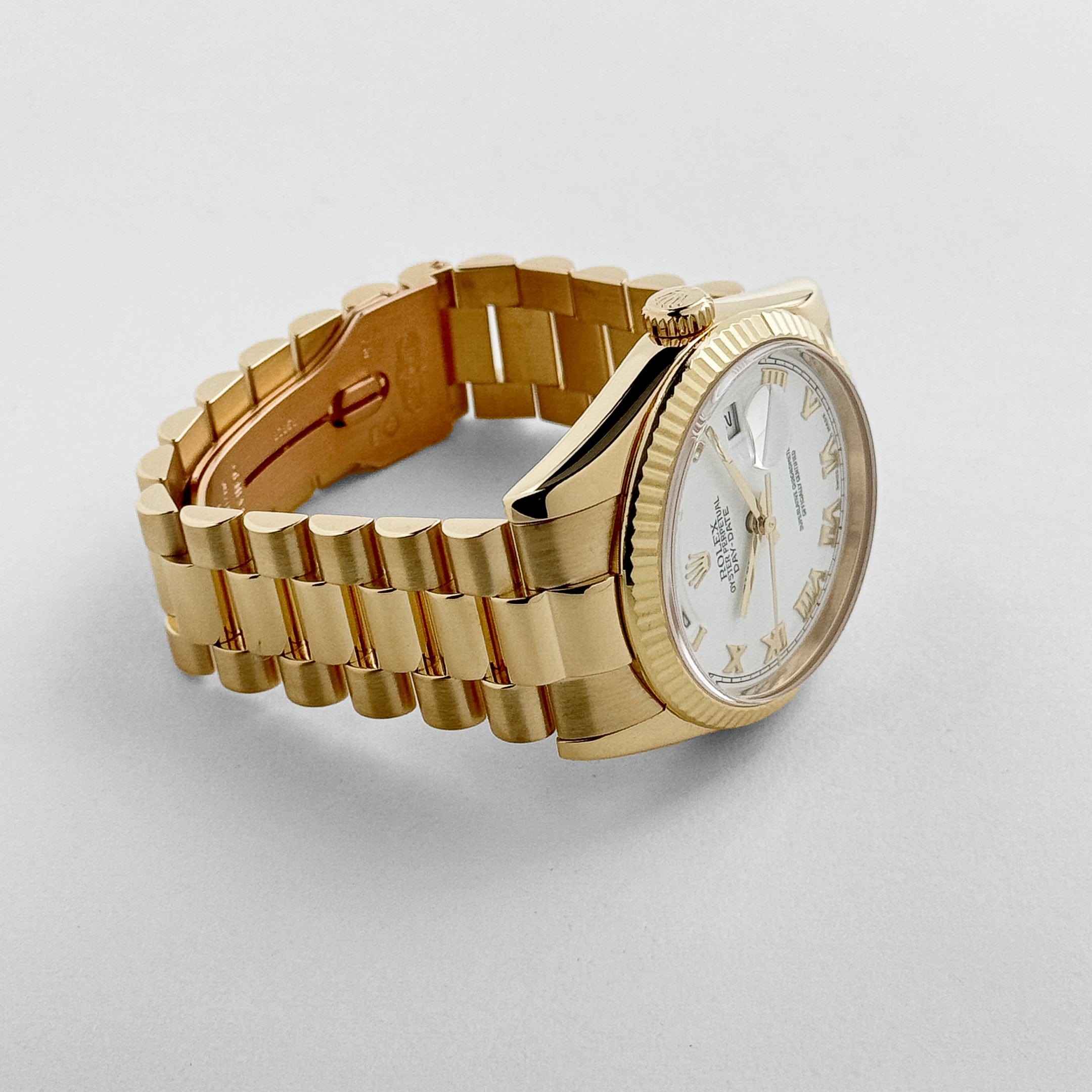Day-Date Yellow Gold White Dial 36mm Product Image 3