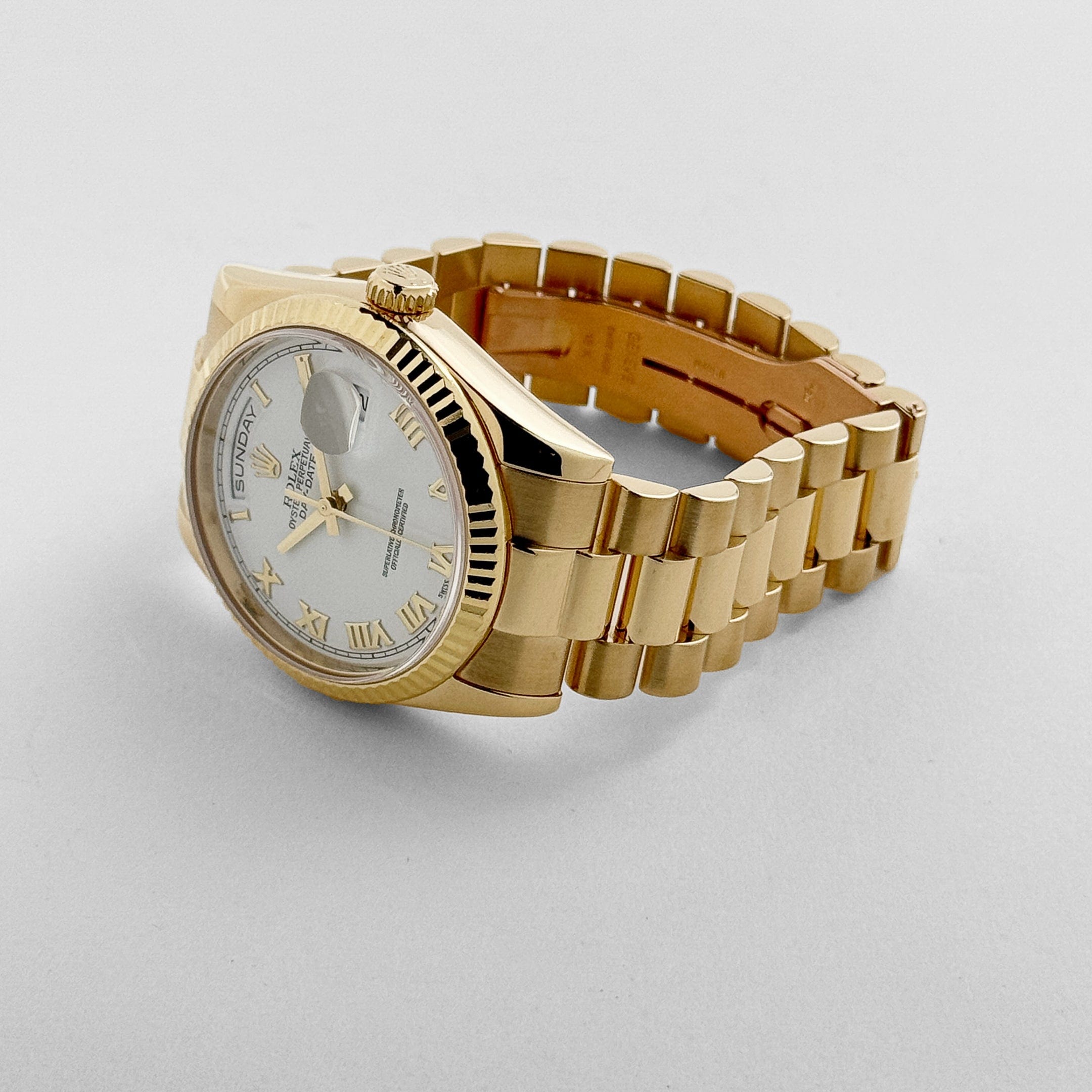 Day-Date Yellow Gold White Dial 36mm Product Image 2