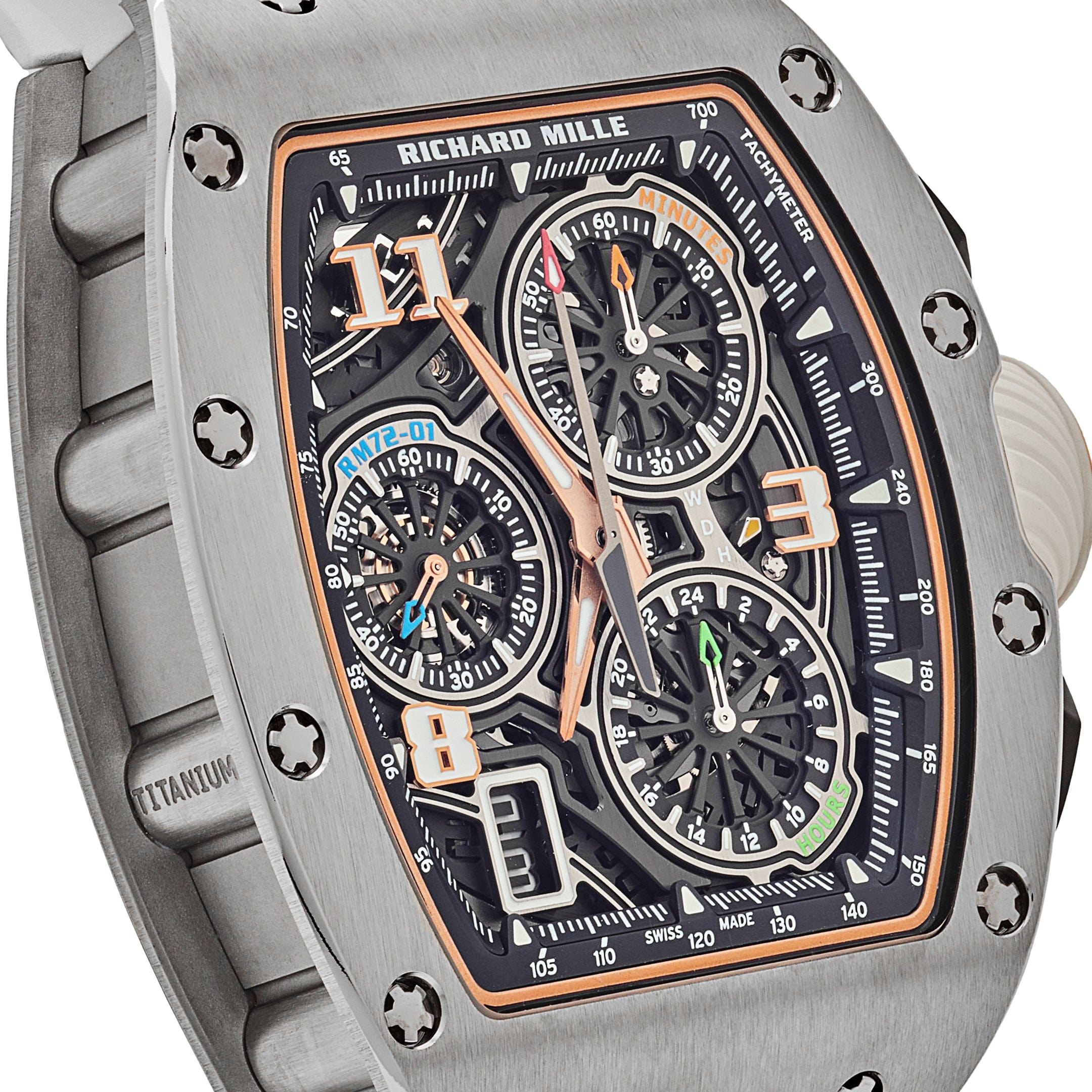 RM72-01 Lifestyle In-House Chronograph Titanium Product Image 3
