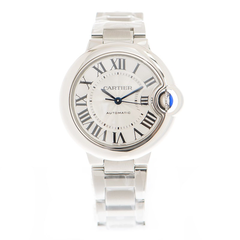 Ballon Bleu de Cartier Steel Silver Dial 33mm Product Image 1